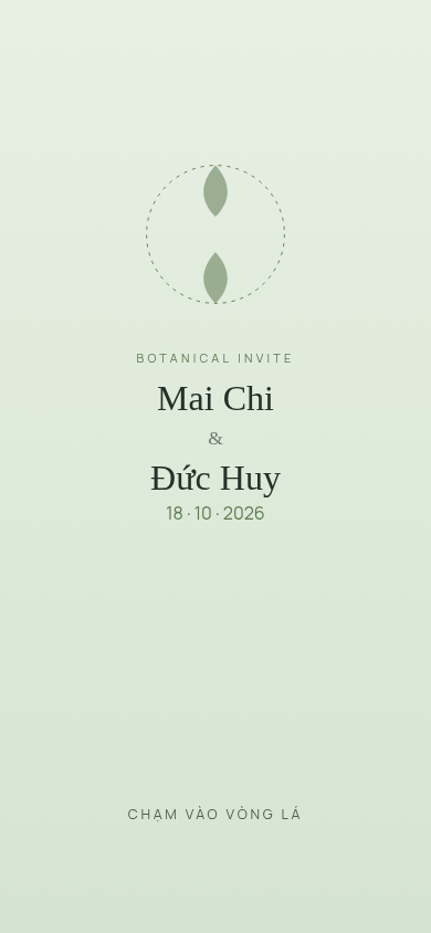 Botanical Xanh