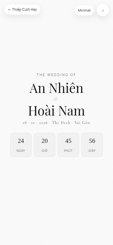 Tối Giản Serif